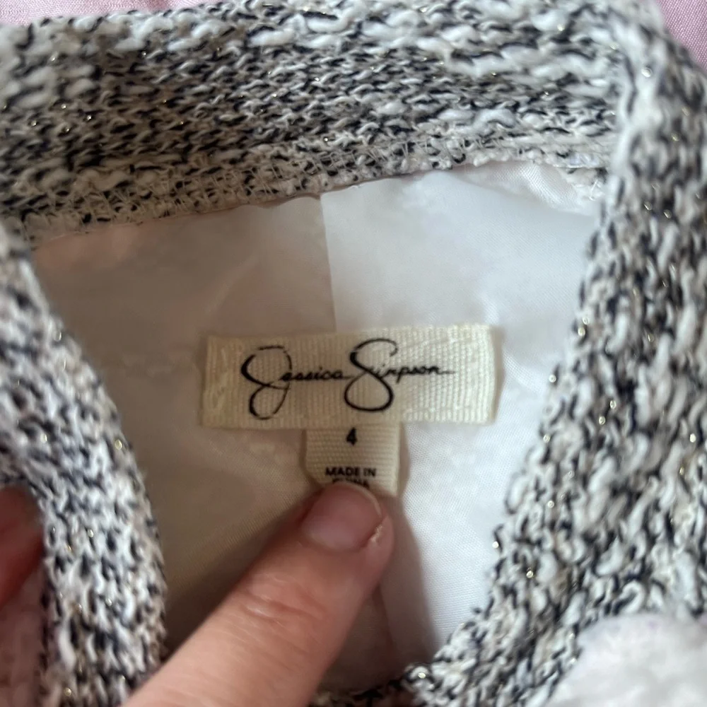 Jessica Simpson Monochrome Knit Sweater